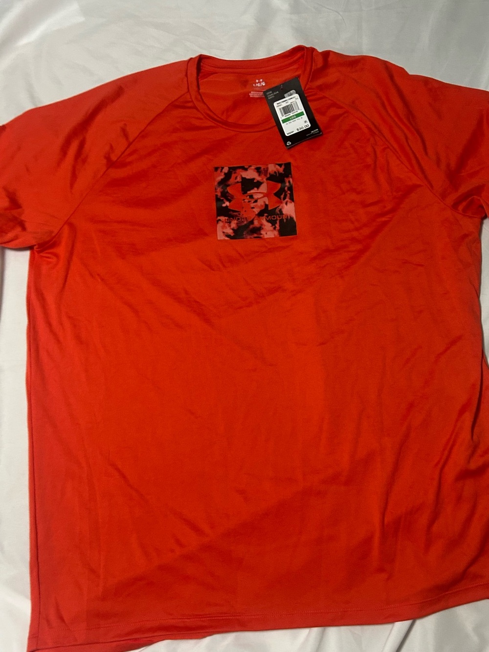Men’s Under Armour Tech Print Fill Shirt NWT Mens Large